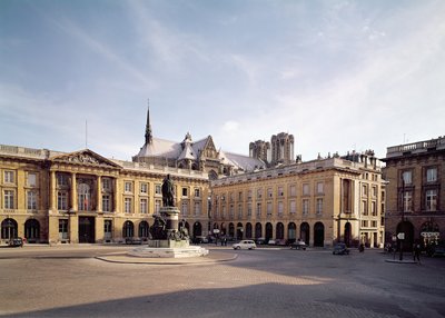 View of the South Side of the Place Royale by Jacques Germain Soufflot